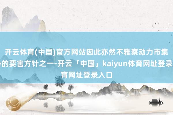 开云体育(中国)官方网站因此亦然不雅察动力市集走势的要害方针之一-开云「中国」kaiyun体育网址登录入口